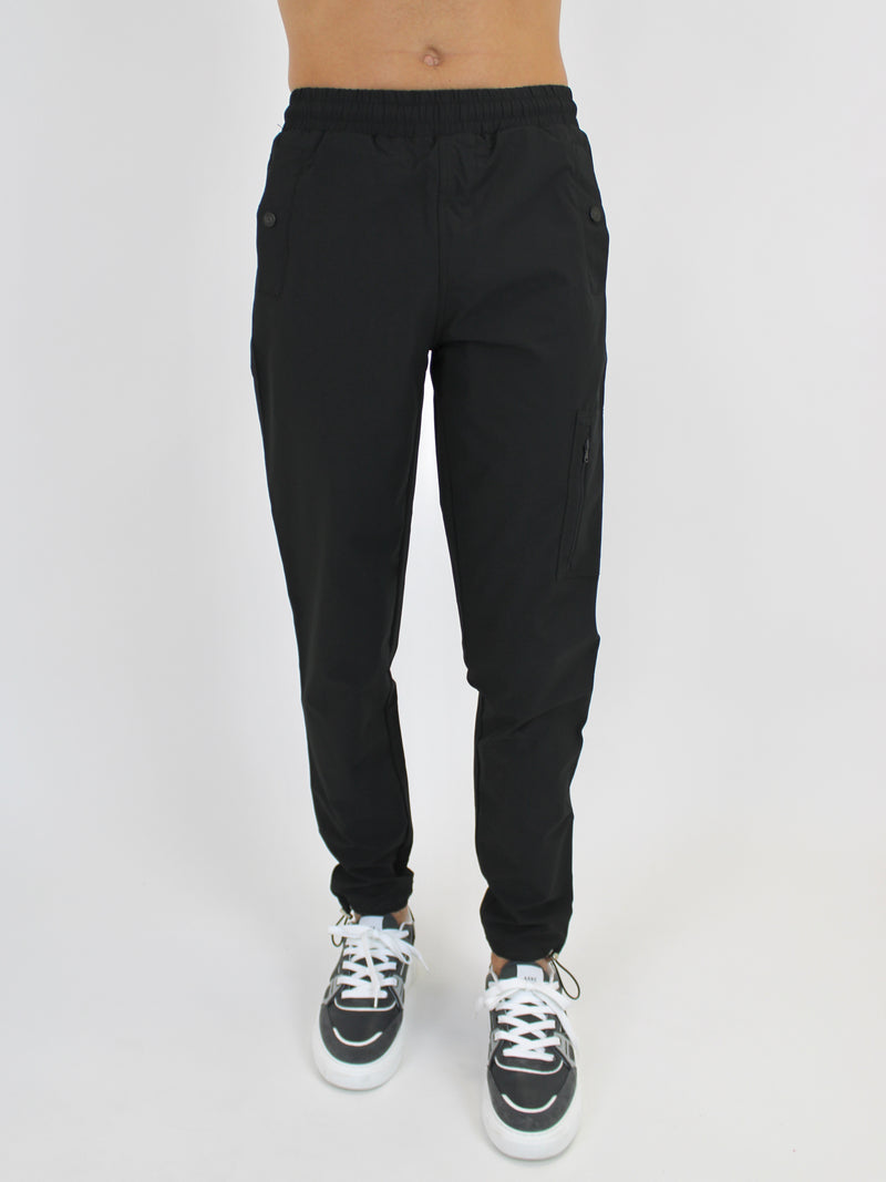 Black Versatile Cargo Pants