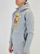 Light Grey Robotic Hoodie