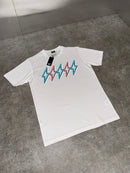 White / Pink Apple 5 Bolt T-Shirt (2026)