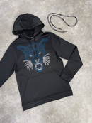 Black Reflective Panther Hoodie (2026)