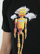 Black Robotic T-Shirt