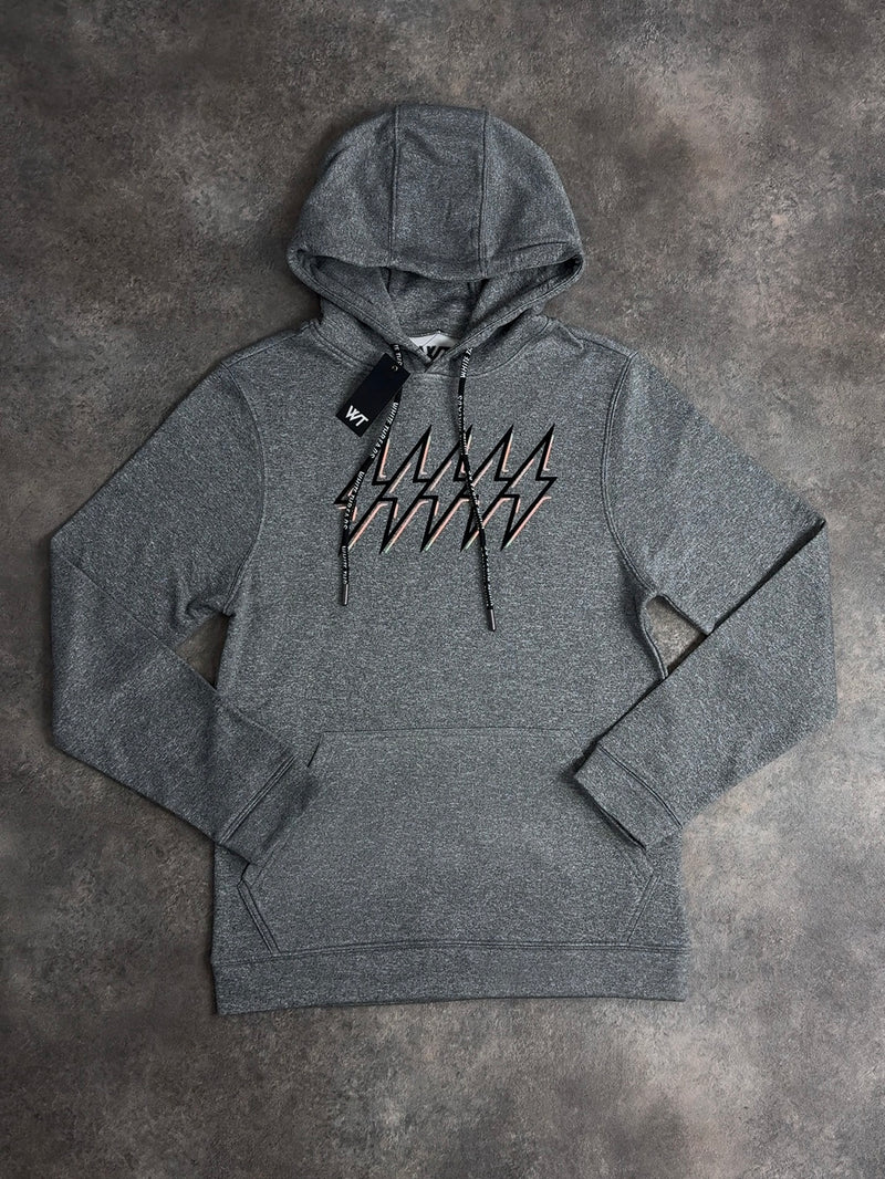 Marl Grey / Obsidian OG 5 Bolt Hoodie