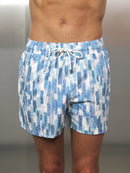 Blue Dash Swim Shorts
