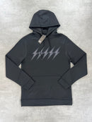 Kids Black Onyx 5 Bolt Hoodie