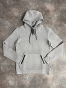 Light Grey Plain Softshell Hoodie