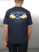 Navy Citrons T-Shirt