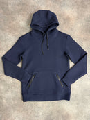 Navy Plain Softshell Hoodie