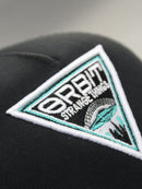 Black / Teal Orbital Trucker