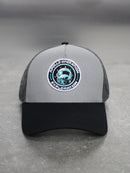 Grey / Black / Teal Apollo Trucker