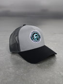Grey / Black / Teal Apollo Trucker