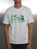 White / Green Metaphor T-Shirt