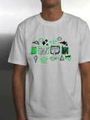 White / Green Metaphor T-Shirt