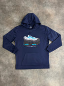 Kids Navy / Blue Iconic Hoodie