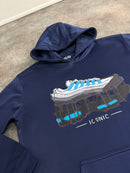 Kids Navy / Blue Iconic Hoodie