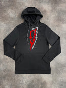 Black / Solar Red OG Bolt Hoodie