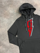 Black / Solar Red OG Bolt Hoodie