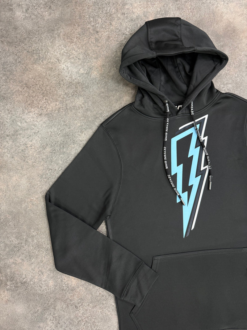 Black / Sky Blue OG Bolt Hoodie