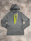 Grey / Neon Yellow OG Bolt Hoodie