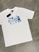 White / Blue Metaphor T-Shirt
