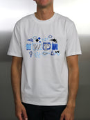 Kids White / Blue Metaphor T-Shirt