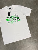 White / Green Metaphor T-Shirt