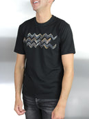 Black Chroma Zig T-Shirt