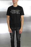 Black Chroma Zig T-Shirt