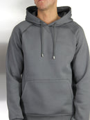 Kids Plain Dark Grey Essential Hoodie