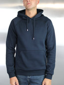 Kids Plain Navy Essential Hoodie