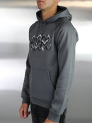 Dark Grey Brushed Zig Hoodie