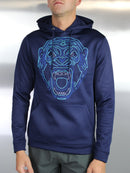 Navy Reflective Gorilla Hoodie (2026)