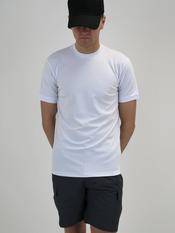White Plain Lightweight Premium T-Shirt