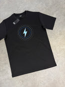 Kids Black Orb Bolt T-Shirt