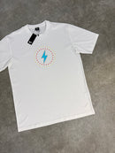 Kids White Orb Bolt T-Shirt