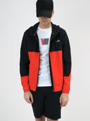 Black / Orange V8 Windbreaker