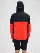 Black / Orange V8 Windbreaker