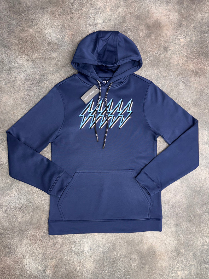 Navy / Sky Blue OG 5 Bolt Hoodie