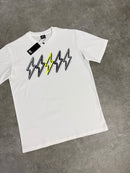 White / Neon 5 Bolt T-Shirt (2026)