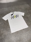 White / Neon 5 Bolt T-Shirt (2026)