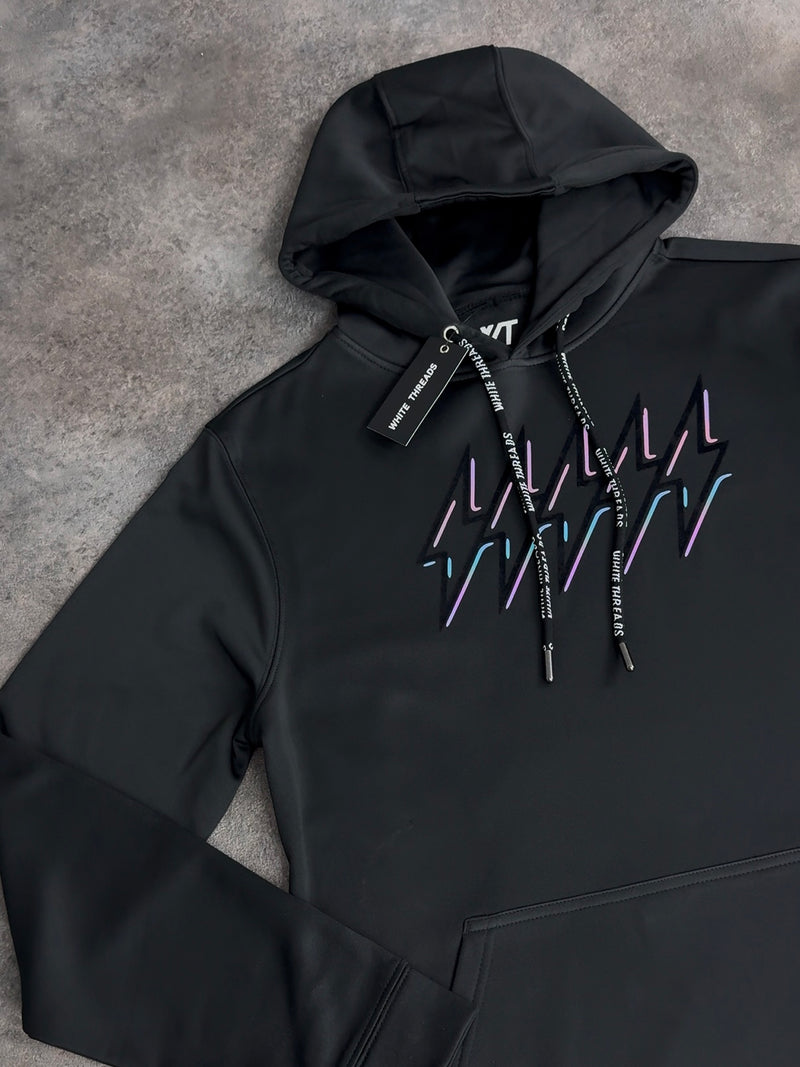 Black / Obsidian OG 5 Bolt Hoodie