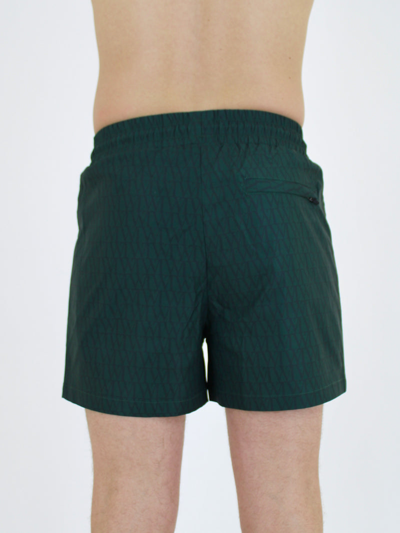 Kids Green WT Swim Shorts