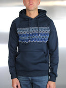 Navy Panoramic Hoodie
