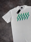 White / Apple Blue OG 5 Bolt T-Shirt