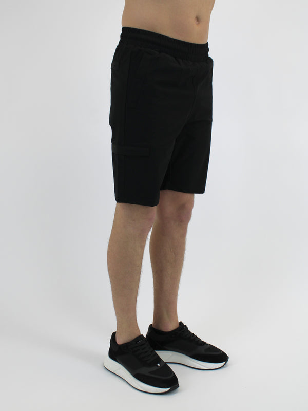 Black Premium Hybrid Shorts