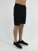 Kids Black Premium Hybrid Shorts