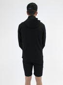 Kids Black Premium Hybrid Shorts