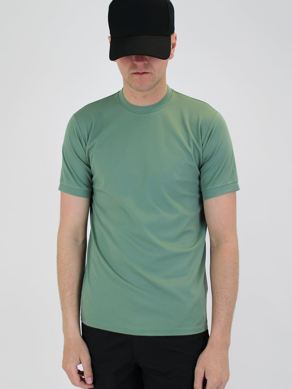 Khaki Plain Lightweight Premium T-Shirt