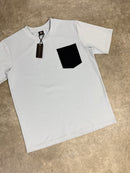 610 Sky Blue Relaxed Fit Pocket T-Shirt