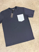 600 Navy Relaxed Fit Pocket T-Shirt