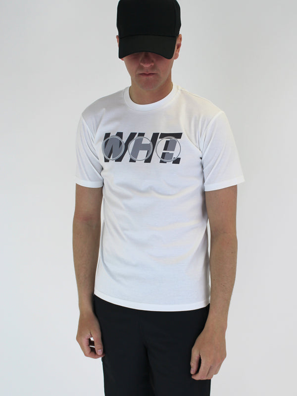 White / Grey V9 T-Shirt